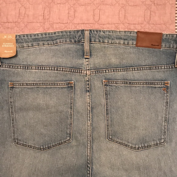 Madewell classic straight Jean NWT - Picture 5 of 5